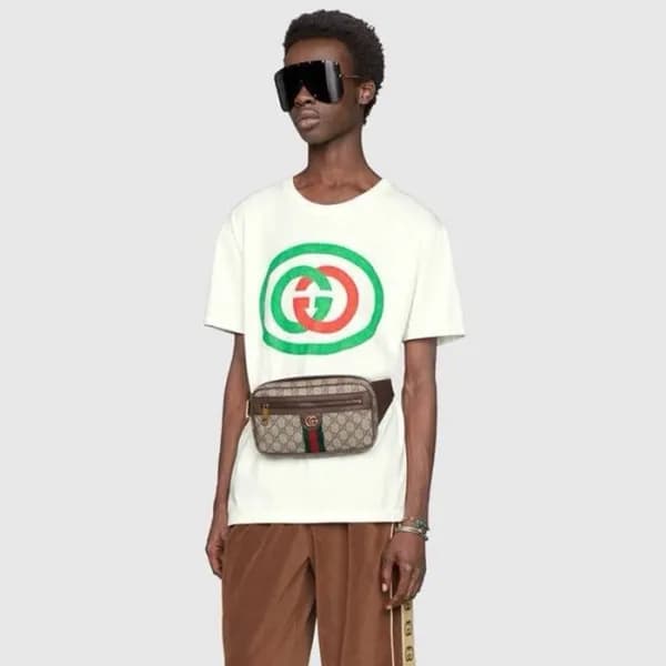구찌 남성 오피디아 범백 - Gucci Mens Ophidia Bumbag - gub565… - 1