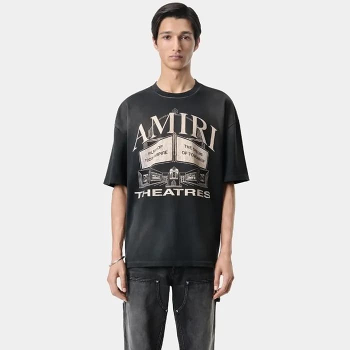 아미리 남성 반팔 티셔츠 - Amiri Mens Casual Tshirts - amc694… - 1