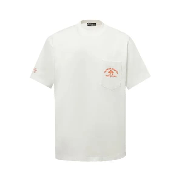 크롬하츠 남성 라운드 반팔티 - Chrom Hearts Mens Round Tshirt -… - 1