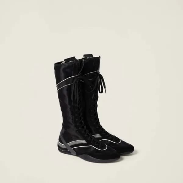 미우미우 여성 짐나지움 부츠 - Miumiu Womens Gymnasium Booties … - 1