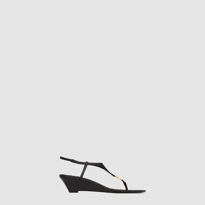 입생로랑 여성 스무스 카산드라 웨지 - Saint Laurent Smooth Cassand… - 1