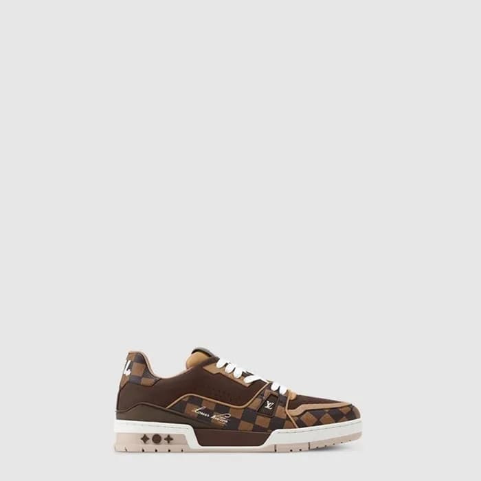 루이비통 남/녀 LV 트레이너 스니커즈 - Louis vuitton Unisex LV Tr… - 1