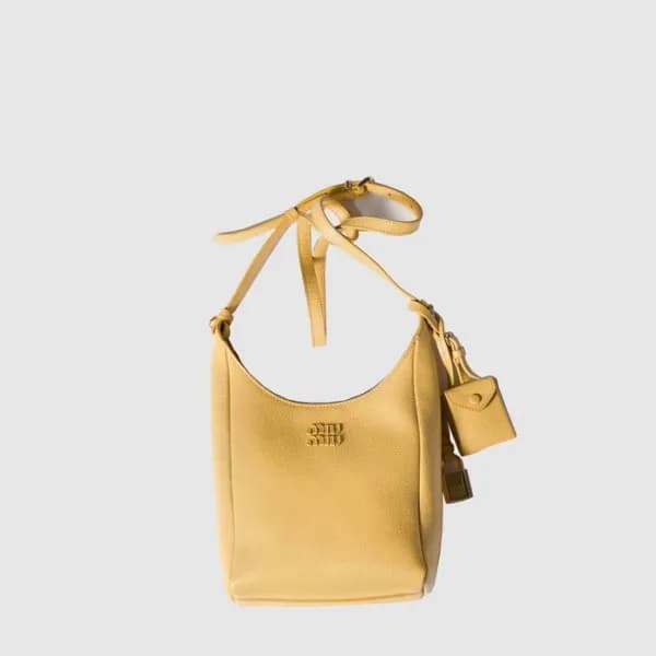 미우미우 여성 가죽 버킷 백 - Miumiu Womens Leather Bucket Bag… - 1