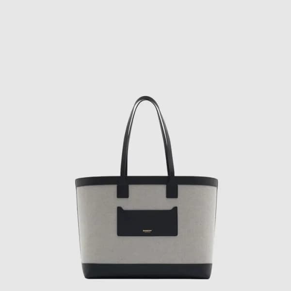 버버리 여성 캔버스 미디엄 토트백 - Burberry Womens Canvas Medium… - 1