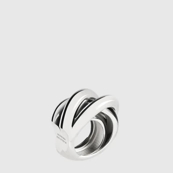 발렌시아가 남성 사투르네 링 - Balenciaga Mens Saturne Ring - a… - 1