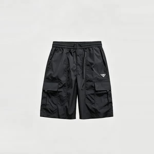 프라다 남성 삼각 로고 쇼츠 - Prada Mens Casual Shorts - prc14… - 1