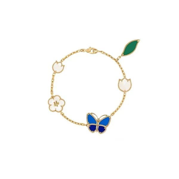 반클리프 아펠 여성 럭키 스프링 브레이슬릿 - Van Cleef & Arpels Women… - 1