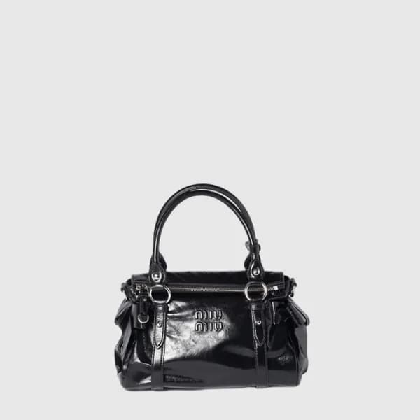 미우미우 여성 가죽 탑 핸들 백 - Miumiu Womens Leather Top Hand… - 1