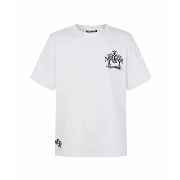 크롬하츠 남성 라운드 반팔티 - Chrom Hearts Mens Round Tshirt -… - 1