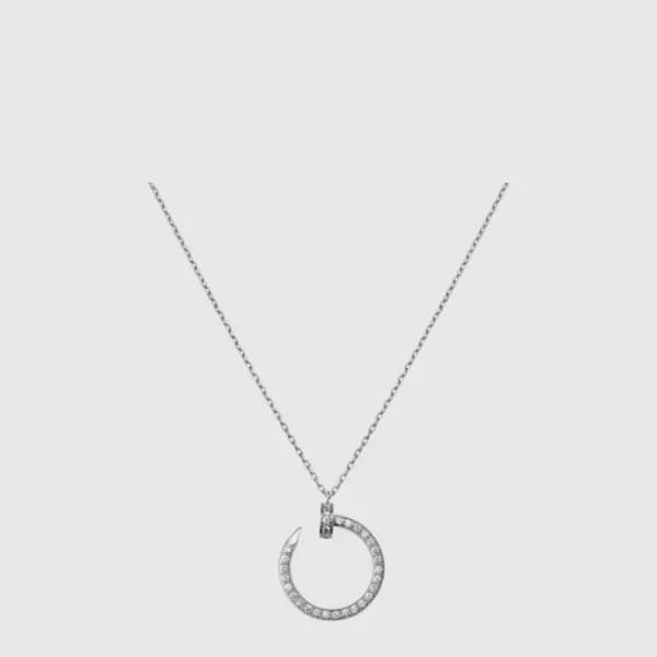 까르띠에 여성 저스트 앵 끌루 펜던트 다이아몬드 네크리스 - Cartier Womens J… - 1