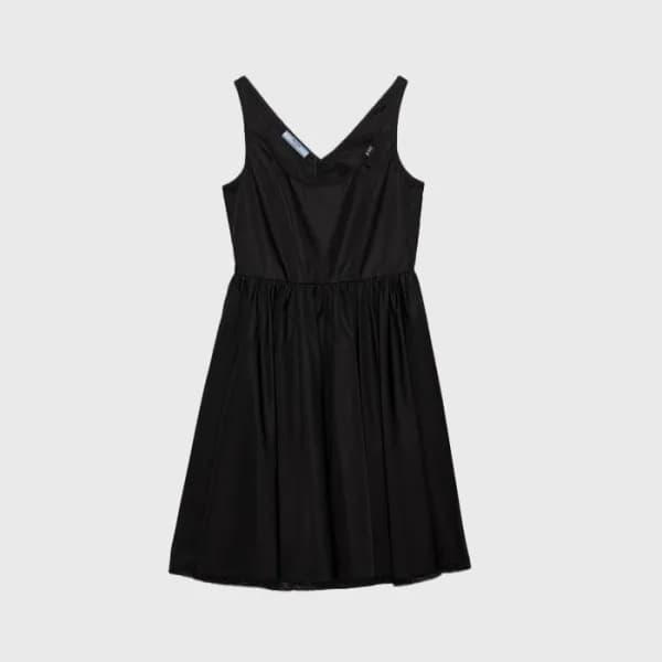 프라다 여성 미니 드레스 - Prada Womens Re-Nylon Mini Dress -… - 1