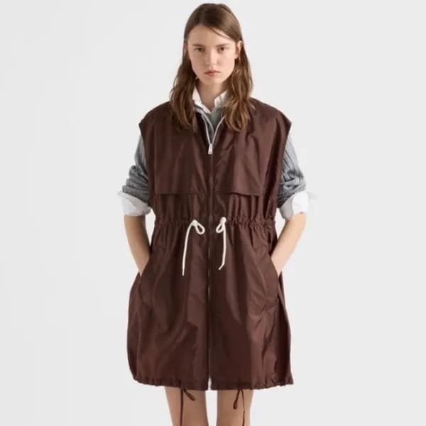 프라다 여성 경량 나일론 미니 드레스 - Prada Womens Lightweight Re… - 1