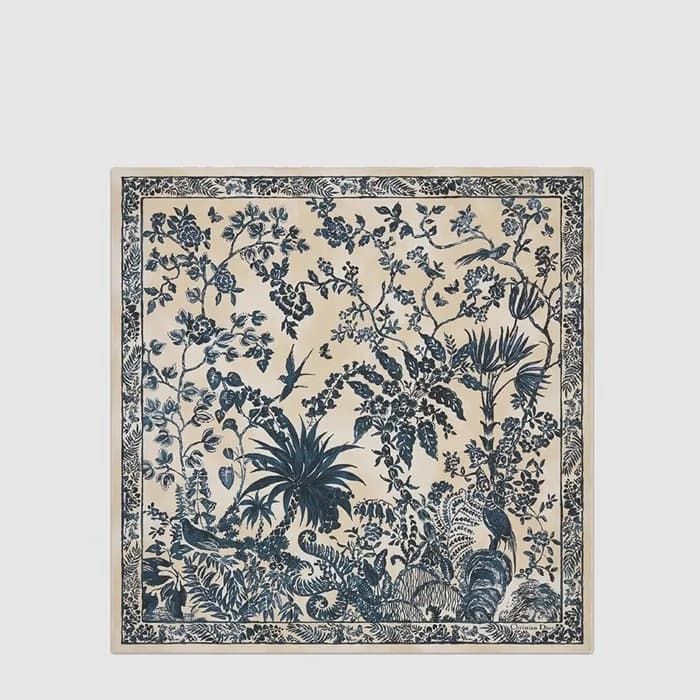 디올 여성 이딜 스퀘어 스카프 - Dior Womens Idylle Square Scarf - acc9000x - 1