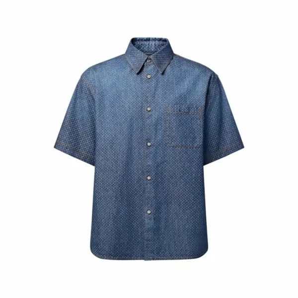 루이비통 남성 반팔 셔츠 - Louis vuitton Mens Short Sleeved Shirt - lvc16901x - 1