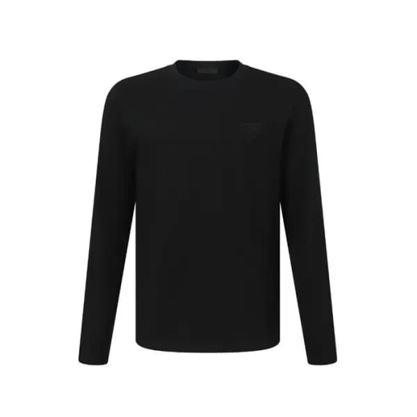 프라다 남성 라운드 긴팔티 - Prada Mens Round Tshirt - prc17679x - 1