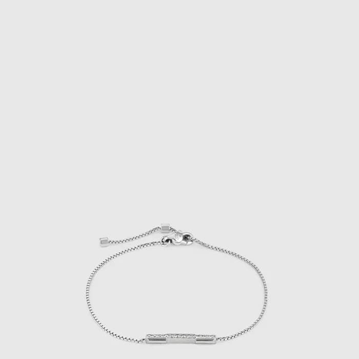 구찌 여성 링크 투 러브 다이아몬드 브레이슬릿 - Gucci Womens Link to Love Diamond Bracelet - acc10787x - 1