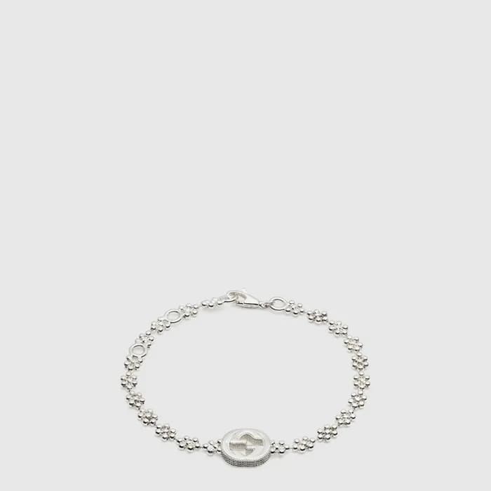 구찌 여성 인터로킹 G 브레이슬릿 - Gucci Womens Interlocking G Bracelet - acc10882x - 1