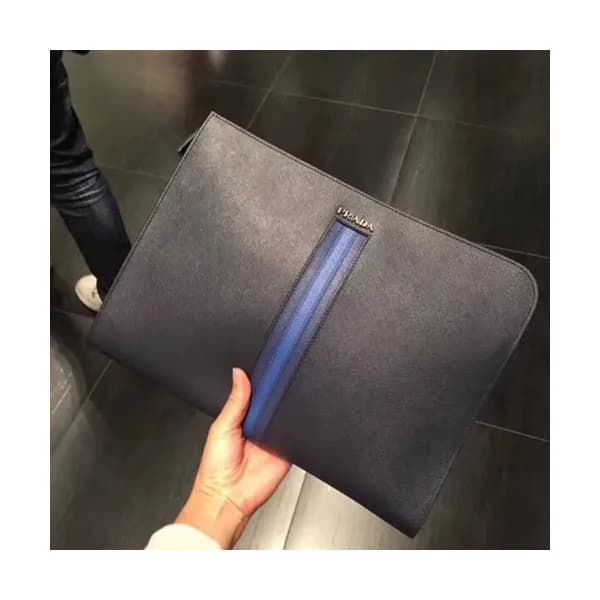 Prada Mens Clutch Bag,33CM - 프라다 남성용 클러치백 2VN003-3… - 1