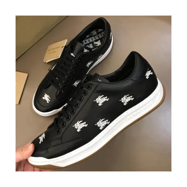 BURBERRY 2018 MENS LEATHER SKEAKERS - 버버리 남성 레더 스니… - 1