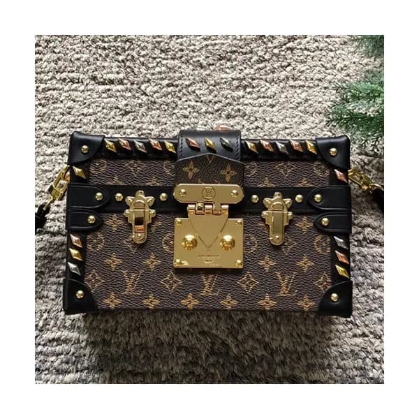 Louis Vuitton Monogram Petite Malle Shoulder Bag,1… - 1