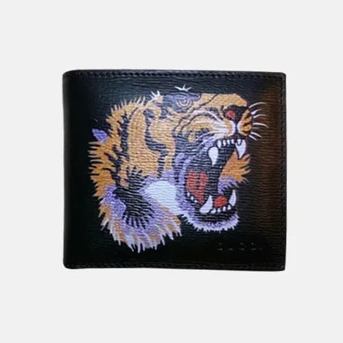 Gucci 2019 Tiger Print GG Supreme Wallet 451268 - … - 1