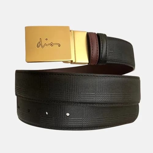 Dior 2019 Mens Classic Box Buckle Leather Belt - 디… - 1