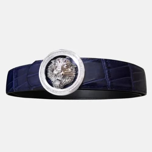 Stefano Ricci 2019 Mens Business Tiger Buckle Leat… - 1