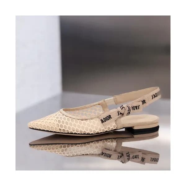 Christian Dior 2019 Womens J'adior Mesh Slingb… - 1