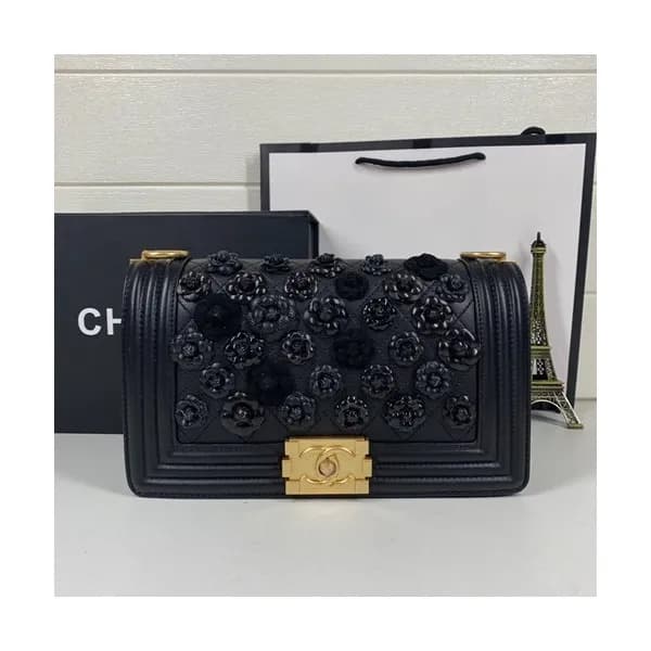Chanel Leboy Chain Shoulder Bag,25CM - 샤넬 르보이 체인 숄… - 1