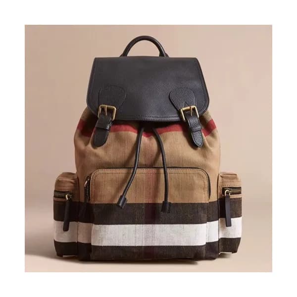 Burberry 2019 Canvas Back Pack , 42cm - 버버리 2019 캔… - 1