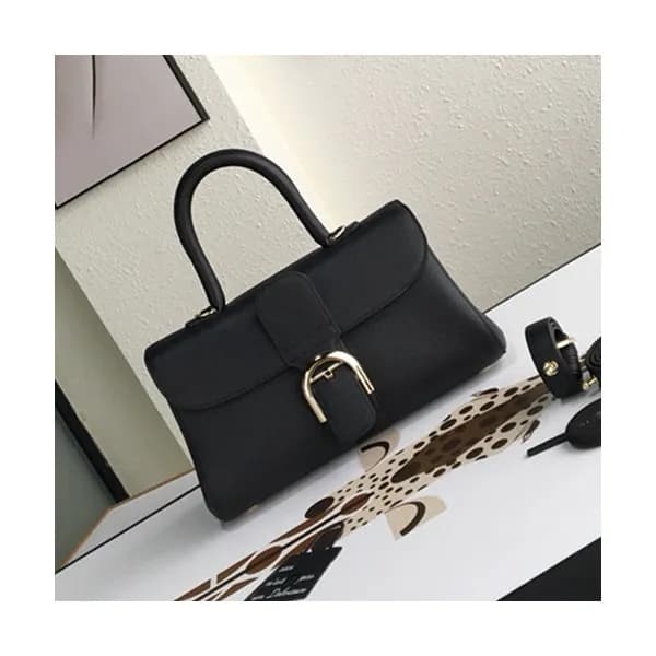 Delvaux 2019 Leather Tote Shoulder Bag,28s CM - 델보… - 1