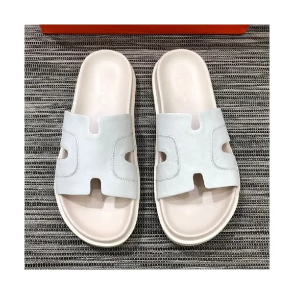 Hermes 2019 Mens Classic Oasis Leather Sandal - 에르… - 1