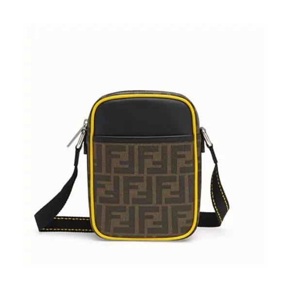 Fendi 2019 PU Shoulder Bag, 19cm - 펜디 2019 PU 남여공용… - 1