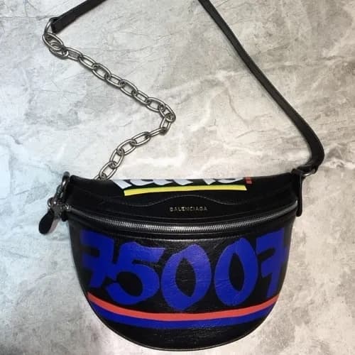 Balenciaga 2019 Leather Hip Sack,24CM - 발렌시아가 2019… - 1