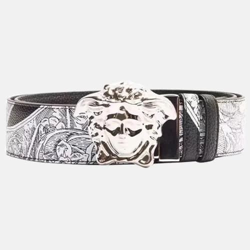 Versace 2019 Mens Leather Belt - 베르사체 2019 남성용 레더… - 1