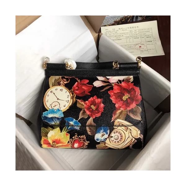 Dolce&Gabbana 2019 Leather Tote Shoulder Bag ,25CM… - 1