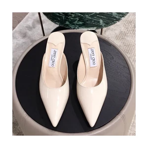 Jimmy-Choo 2019 Ladies Slipper Middle Heel - 지미츄 2… - 1