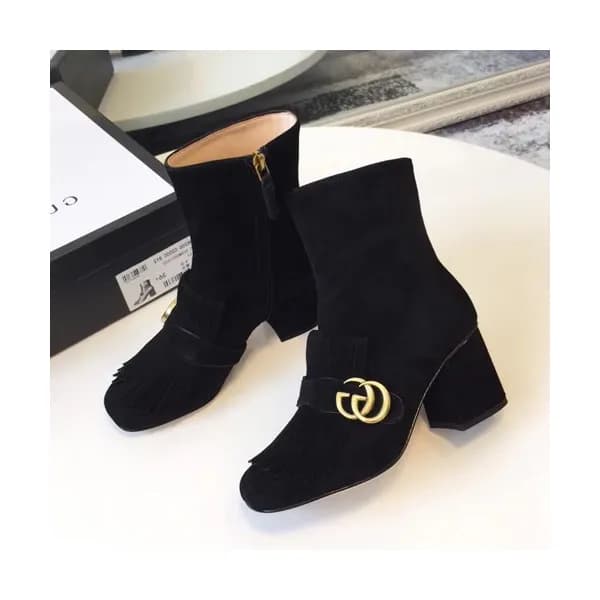 Gucci 2019 Ladies Leather Ankle Boots - 구찌 2019 여성… - 1