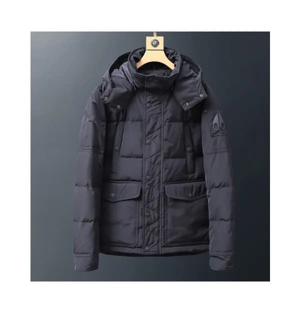 [매장판] Moose Knuckle 2019 Men Logo Down Padding - 무… - 1