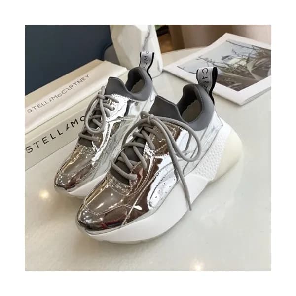 Stella McCartney 2019 Ladies Leather Sneakers - 스텔…