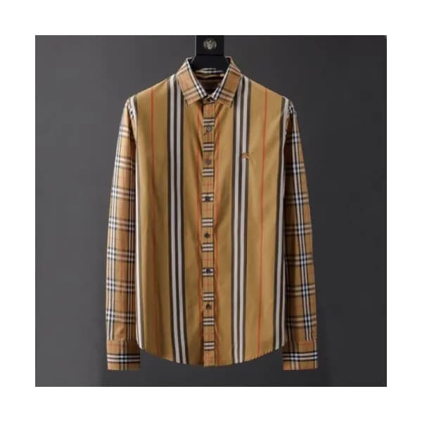 Burberry 2019 Mens Vintage Logo Slim Fit Cotton sh… - 1