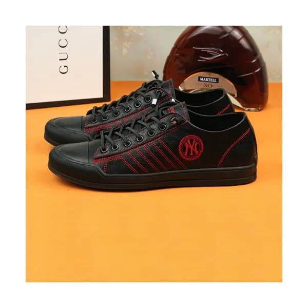Gucci 2019 Mens Leather Sneakers - 구찌 2019 남성용 레더 … - 1