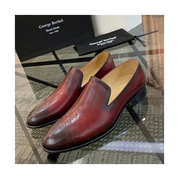 Berluti 2019 Mens Leather Shoes - 벨루티 2019 남성용 레더… - 1