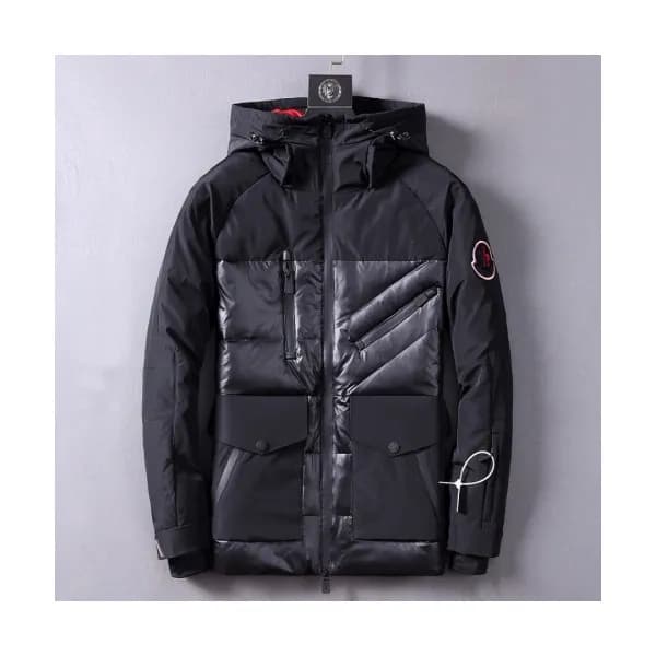 Moncler 2019 Mens Patch Logo Modern Goose Down Jac… - 1