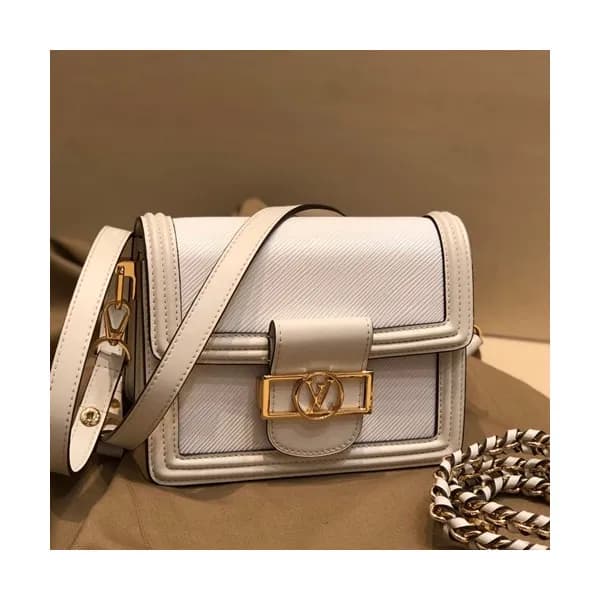 Louis Vuitton 2019 Dauphine Epi Leather Shoulder B… - 1