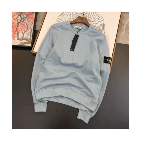Stone Island 2019 Mens Light Reflection Logo Cotto… - 1