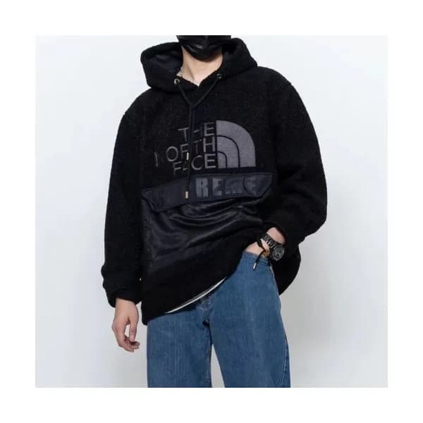 The North Face 2020 Mens Logo Flannel Hoodie - 노스페… - 1