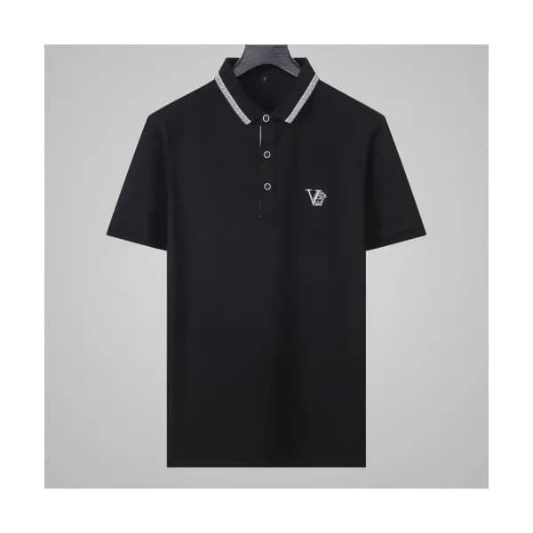 [베르사체]Versace 2020 Mens Logo Silket Short Sleeved … - 1