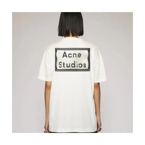 [아크네]Acne 2020 Studios Mm/Wm Logo Cotton Short Sle… - 1