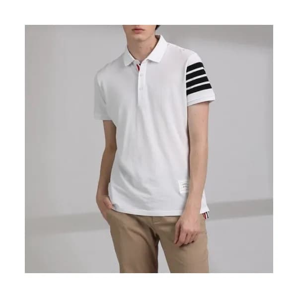 [톰브라운]Thom Browne 2020 Mens Casual Cotton Short Sl… - 1